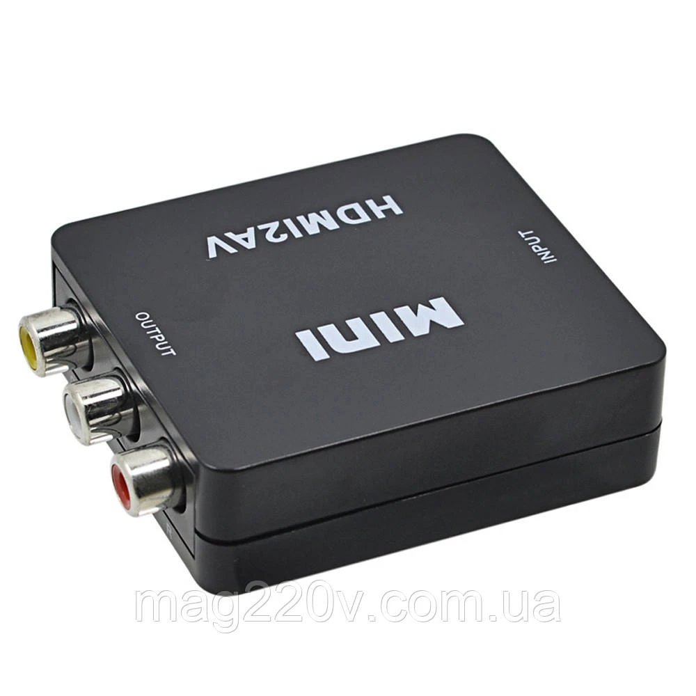 Перехідник, конвертер (перетворювач) з HDMI в RCA