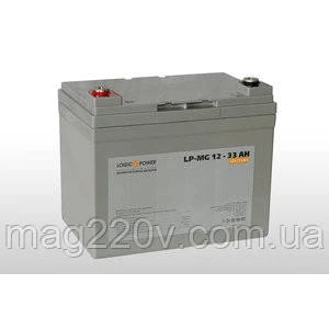Изображение товара -  Мультигелевий акумулятор LP-MG 33 Ah / 12v