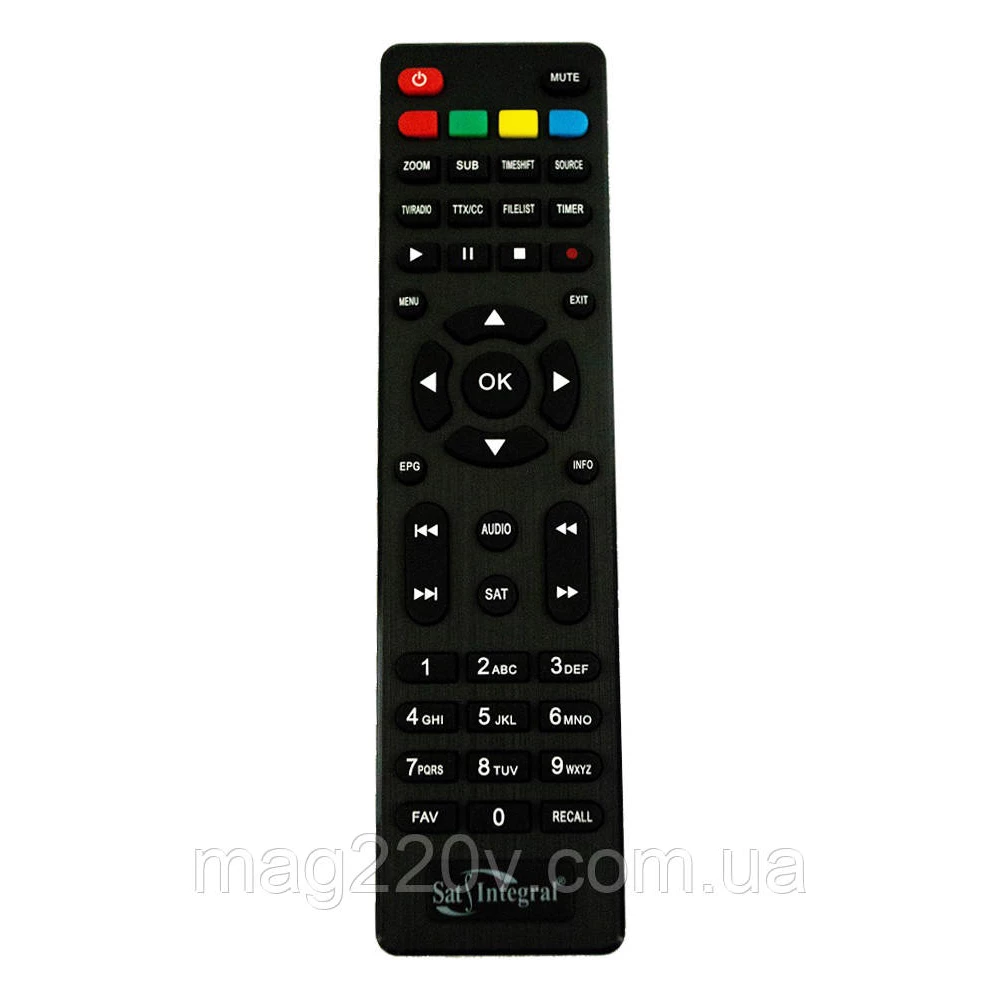 Пульт до супутникового приймача Sat Integral SP-1219HD NORMA