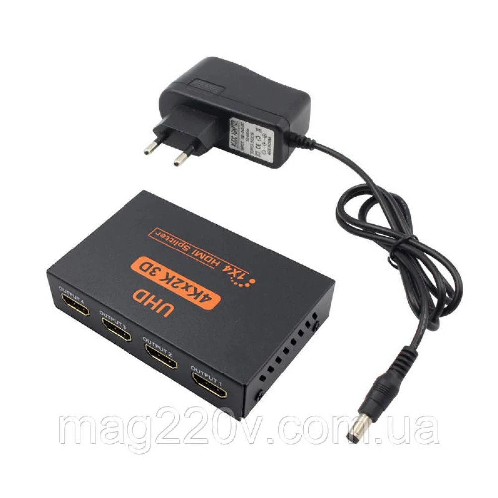 HDMI-сплітер 1х4 (на 4 виходи)