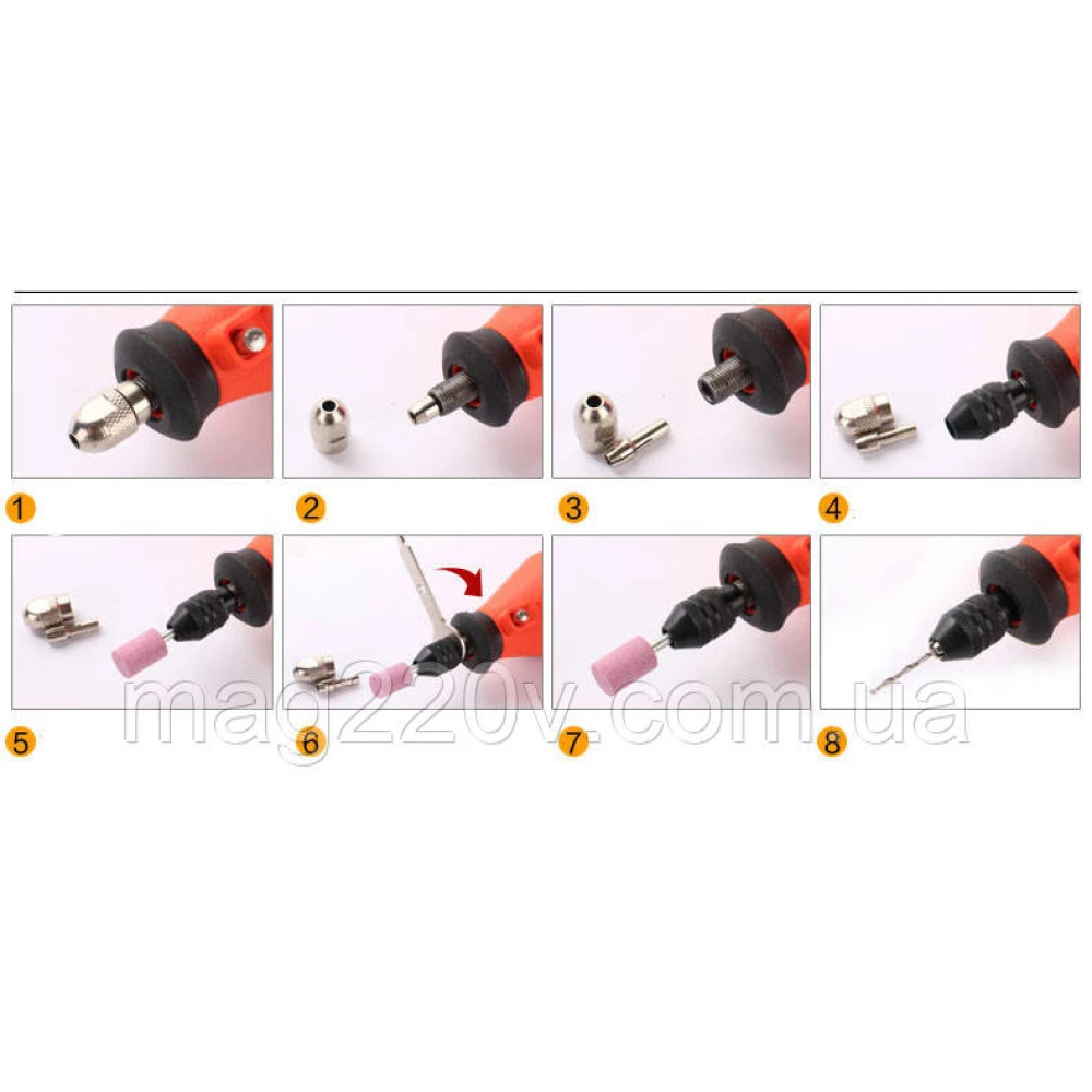 Мини патрон на дрель dremel
