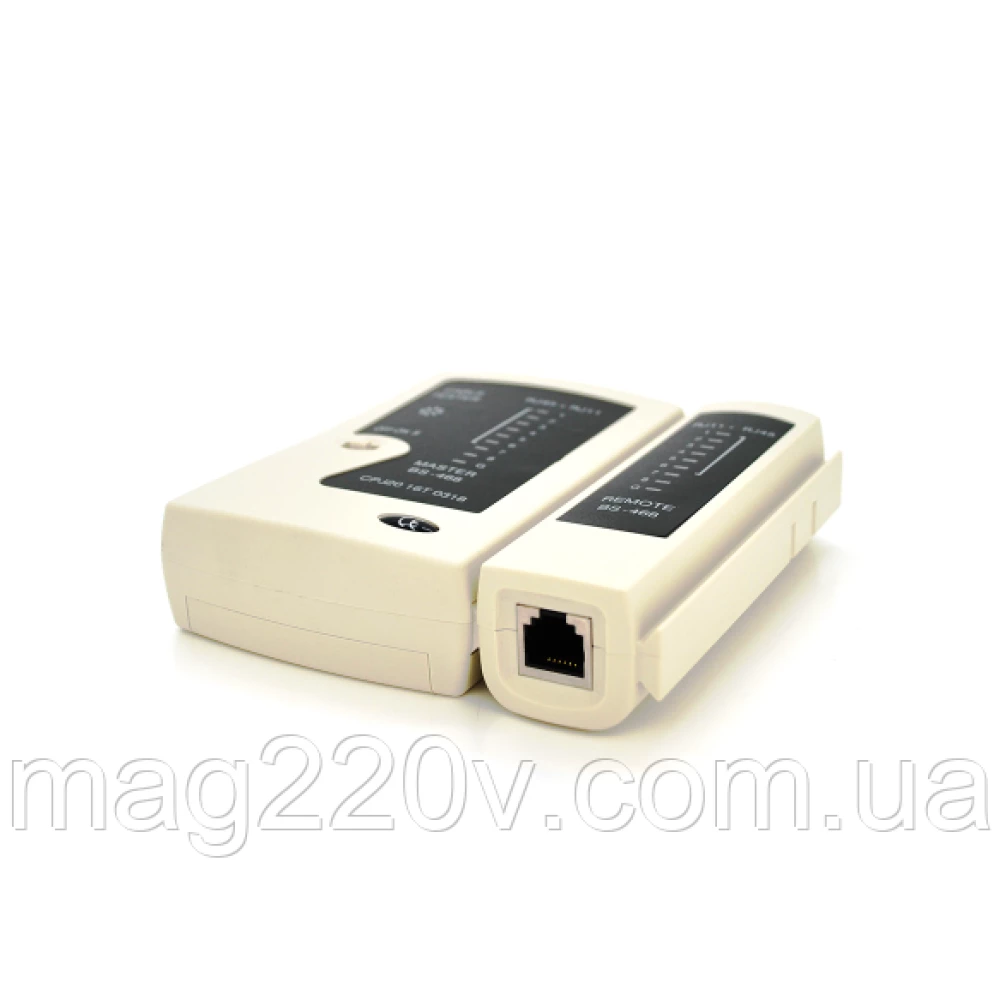 Тестер кабелю витая пара  TL-468, RJ-45+RJ-11