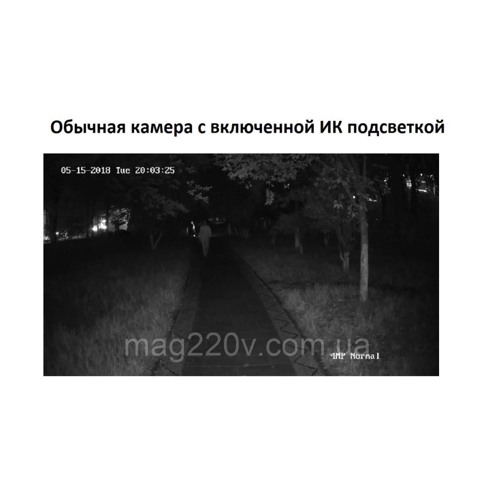 Камера відеоспостереження Hikvision DS-2CE12DFT-F ColorVU ніч у кольорі