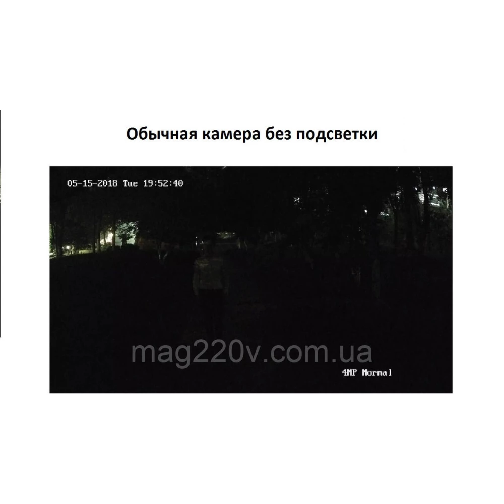 Камера відеоспостереження Hikvision DS-2CE10DFT-F Color VU ніч у кольорі