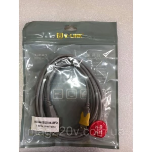 Изображение товара -  Кабель Подовжувач V-link USB 2.0 AM/AF 3 м