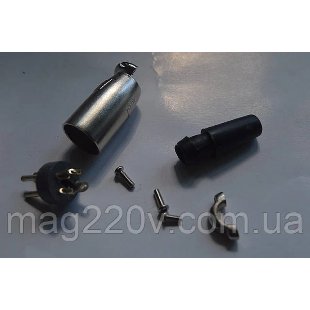 Штекер CANON (XLR) 3 pin на кабель