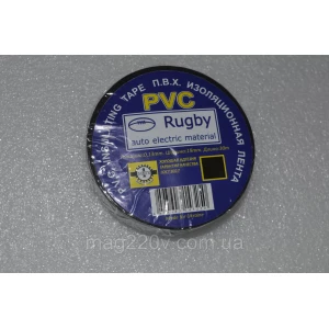 Изображение товара -  Ізоляційна стрічка Rugby 30 м (20 м) чорна