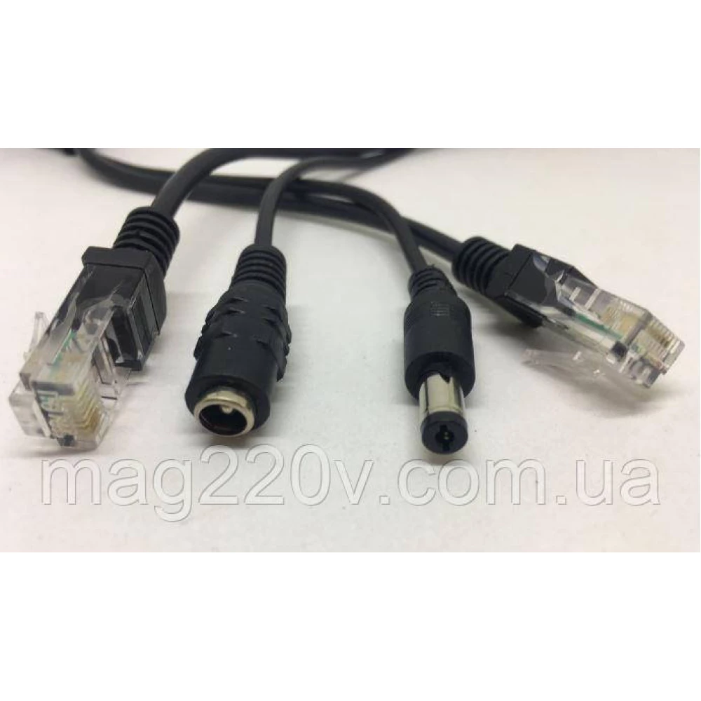 POE-інжектор стандарт 802.3at (30 Вт)