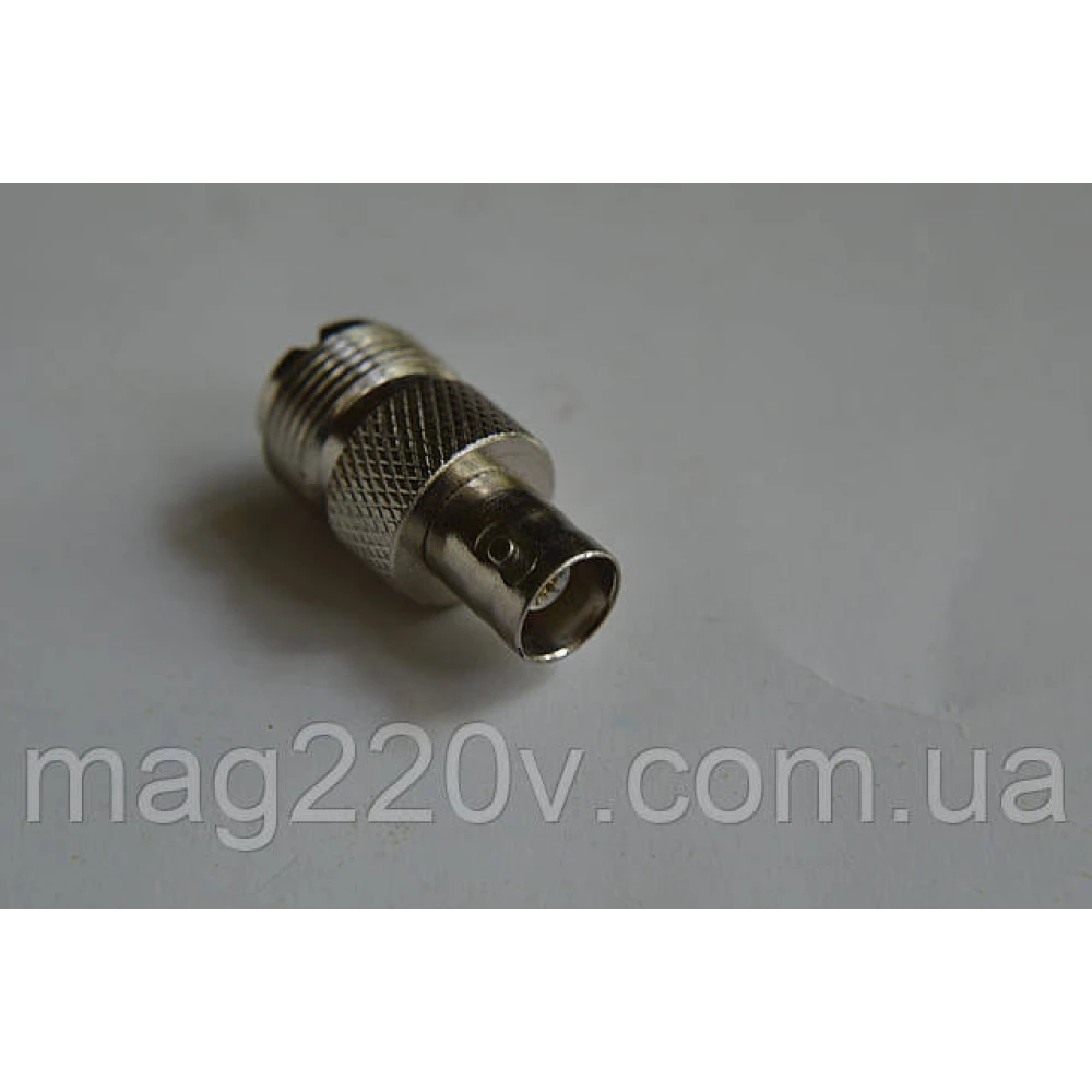 Перехідник гніздо UHF/сріблятко BNC