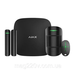 Изображение товара -  Комплект сигналізації AJAX StarterKit Plus чорний