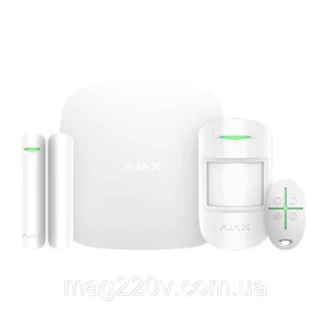 Изображение товара -  Комплект сигналізації Ajax StarterKit Plus білий
