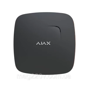 Изображение товара -  Бездротовий датчик детектування диму Ajax FireProtect чорний