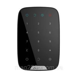 Изображение товара -  Бездротова сенсорна клавіатура Ajax KeyPad чорна
