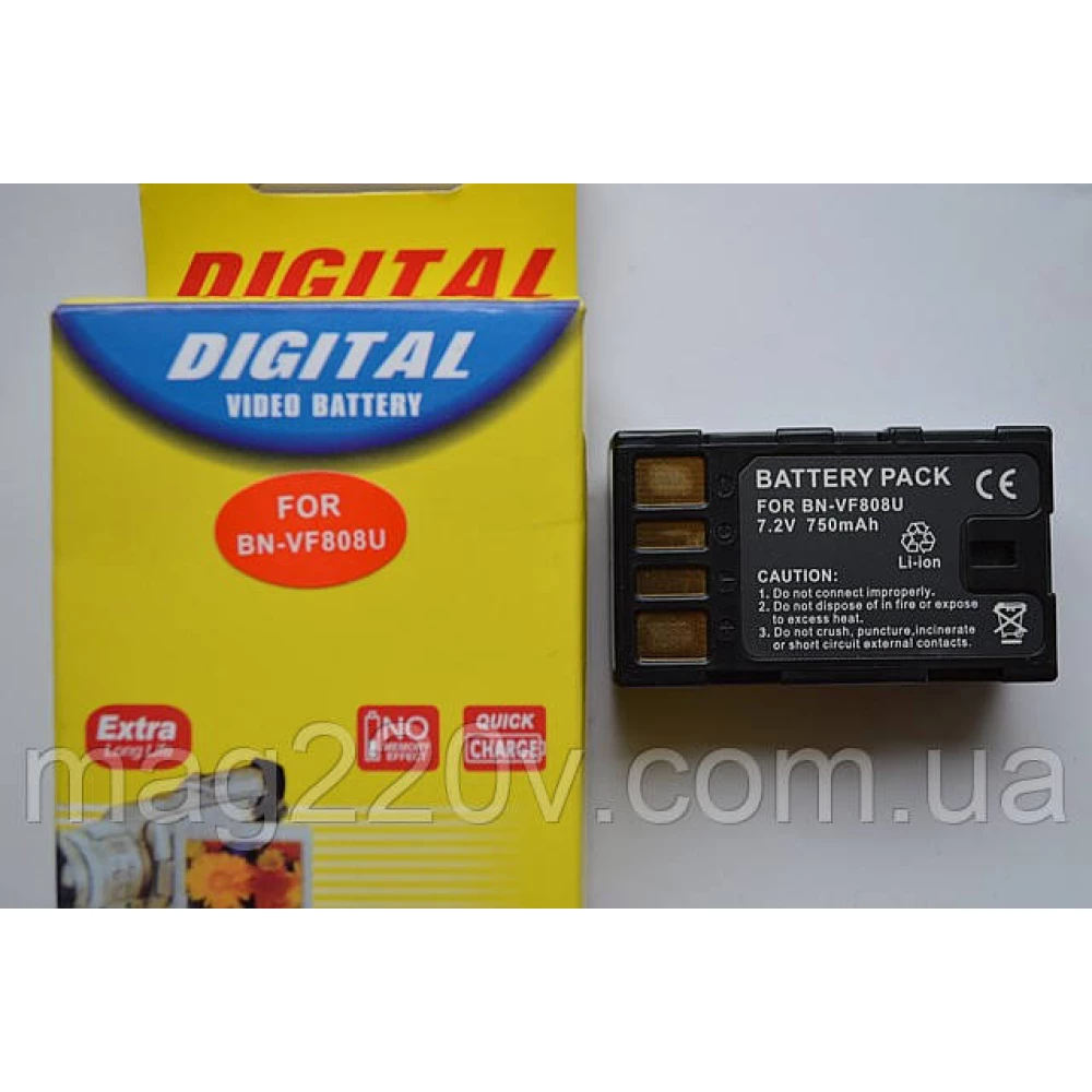 Акумулятор JVC BN-VF808U