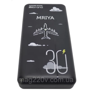 Изображение товара -  Повербанк Mibrand MRYA МРІЯ power bank 30000 mAh/3,8V (114Wh) QC22.5W+PD20W