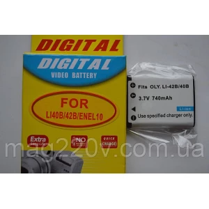 Изображение товара -  Аккумулятор OLYMPUS LI 40B / 42B 