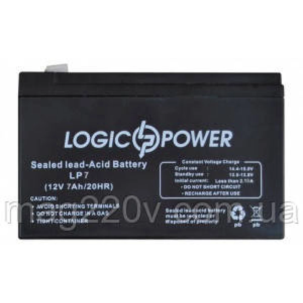 Акумуляторна батарея AGM LogicPower LPM 12 — 7,0 AH