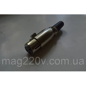 Изображение товара -  Гніздо CANON 3 pin на кабель