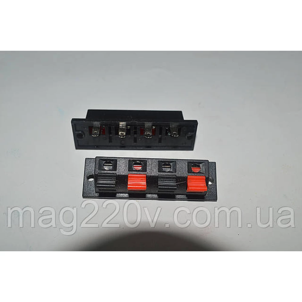 Гніздо колонкове 4pin на планці