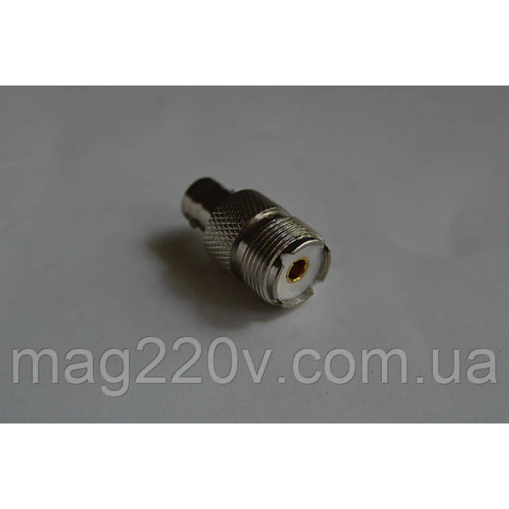 Перехідник гніздо UHF/сріблятко BNC
