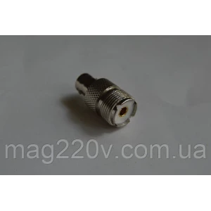 Изображение товара -  Перехідник гніздо UHF/сріблятко BNC