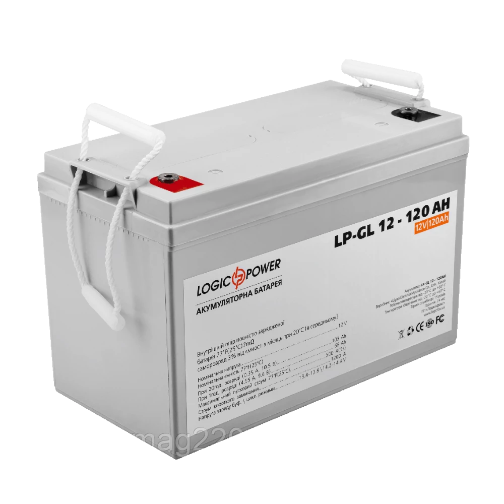 Гелевий акумулятор LP-GL 120 AH / 12v