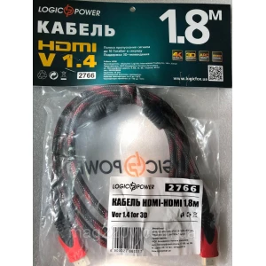 Изображение товара -  HDMI кабель LogicPower 1,8 м